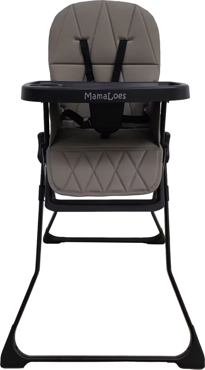MamaLoes Maud Taupe Inklapbare Kinderstoel — afbeelding 5
