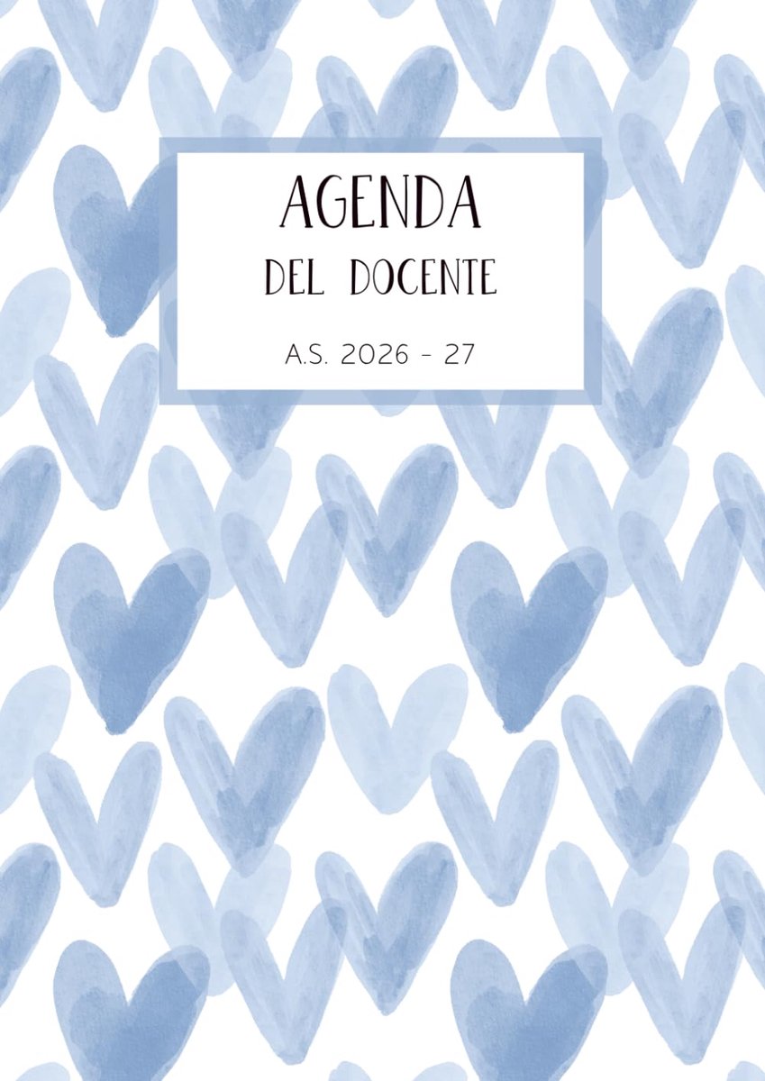 Agenda del docente A4 - Interni in B/N - Voor schooljaar 2026/27 - Handige planning voor docenten - ShopVlot