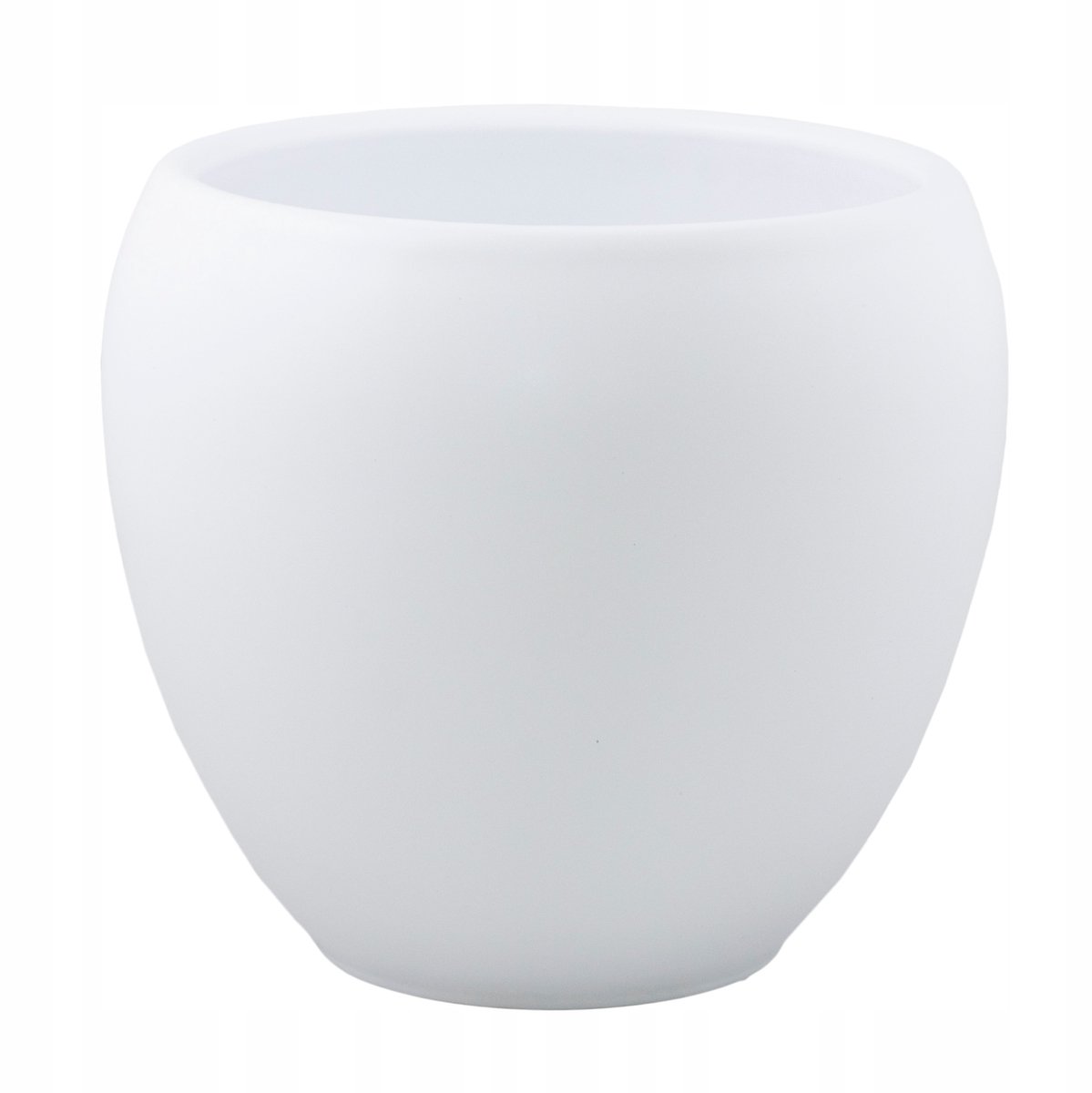Merkloze Keramieken Pot - Wit, Ø 16,5 cm