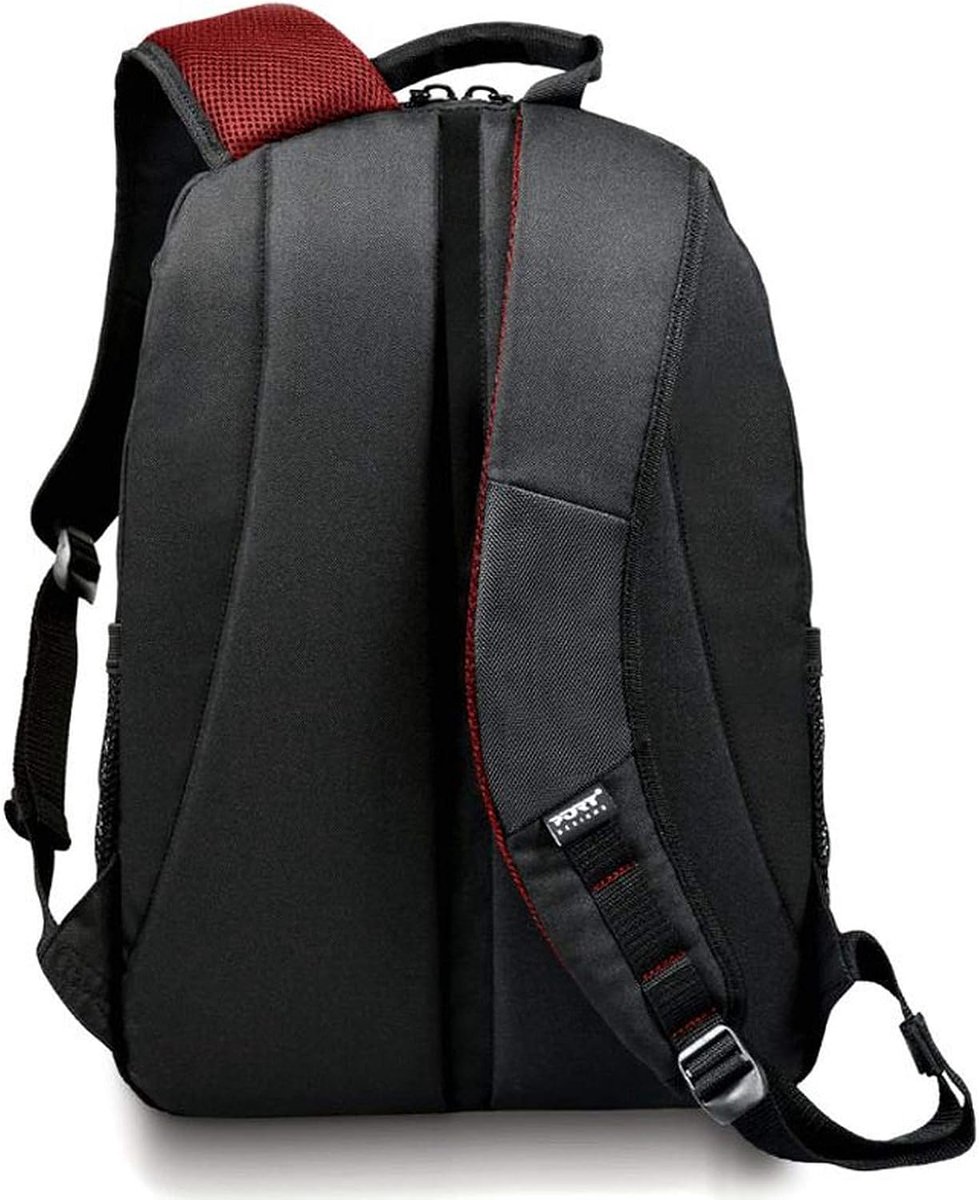 Laptoprugzak 23 liter - 17,3 inch - Zwart - Ergonomisch design voor optimaal comfort - ShopVlot