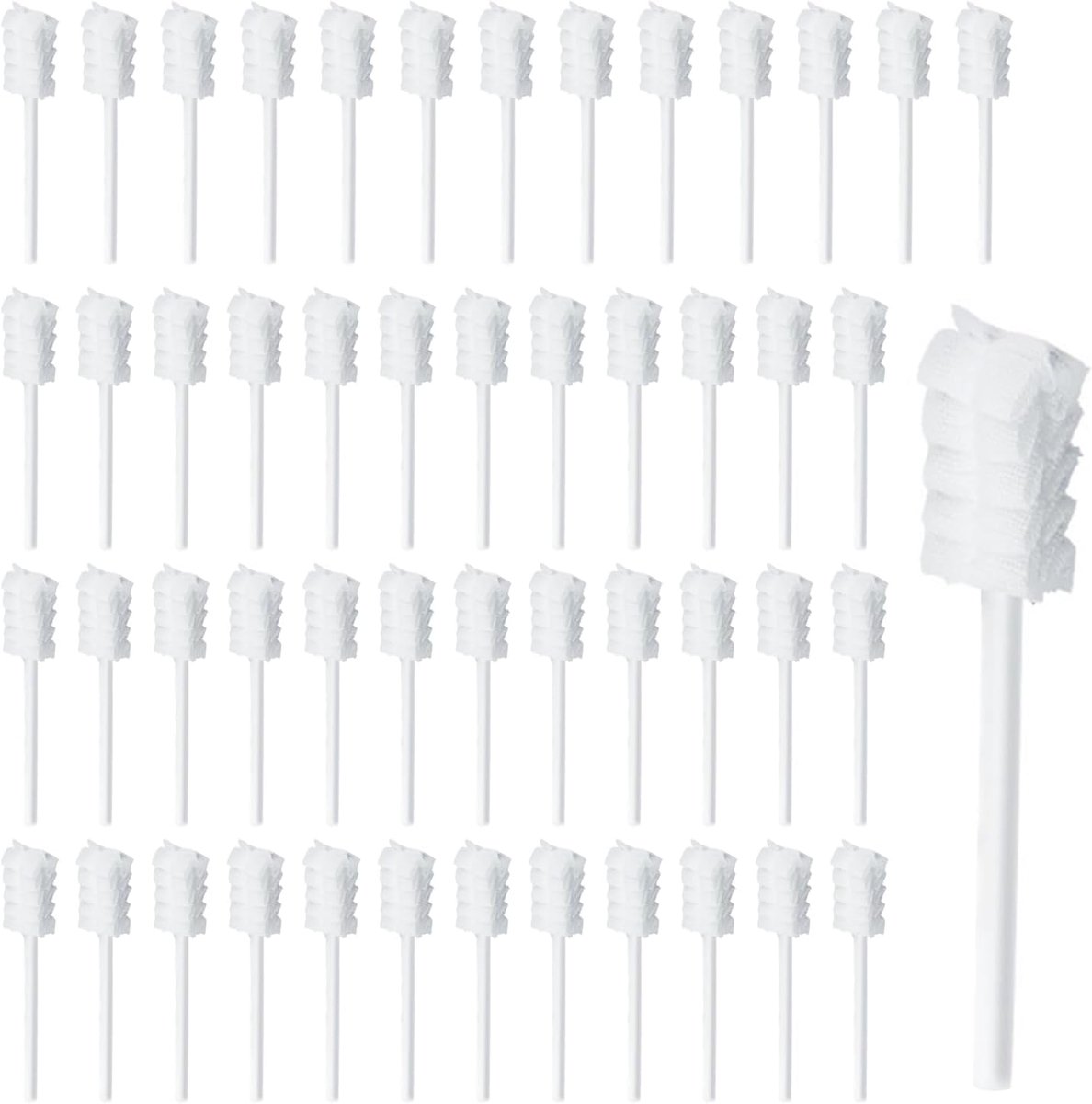 Baby mondreiniger 50 stuks - zachte tongreiniger - voor kinderen 0-36 maanden - effectief tanden verzorgen - ShopVlot