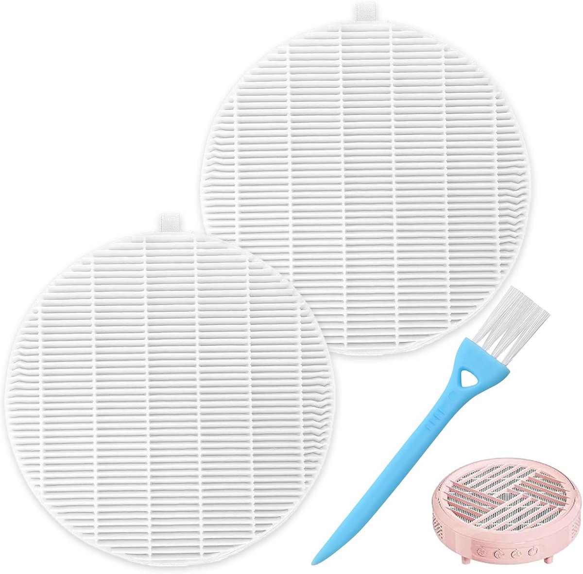 2 Stuks Nagelstofzuiger Filter voor MelodySusie HPro SProReinigingsborstel | 2 filters van ca. 16 x 16 x 1 cm voor MelodySusie HPro en SProR, voor stofopvang bij manicure en pedicure