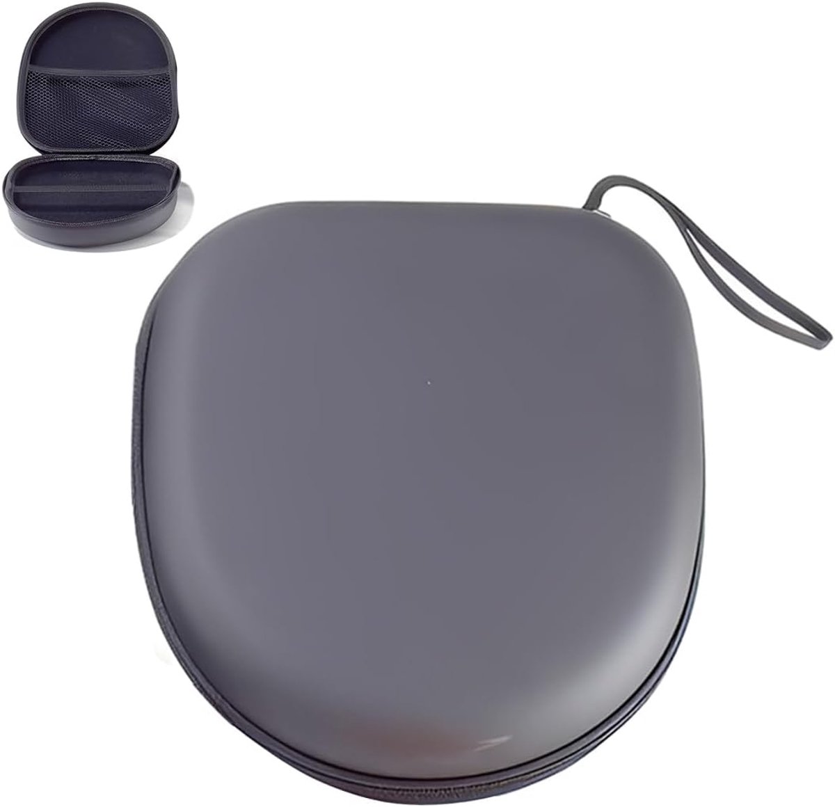 Hardcase tas voor JBL Tune 510BT 520BT 500 720BT 770NC 760NC Sony WH-CH520 over-ear hoofdtelefoon met uitneembaar binnenvak, universele tas voor reizen (zwart)