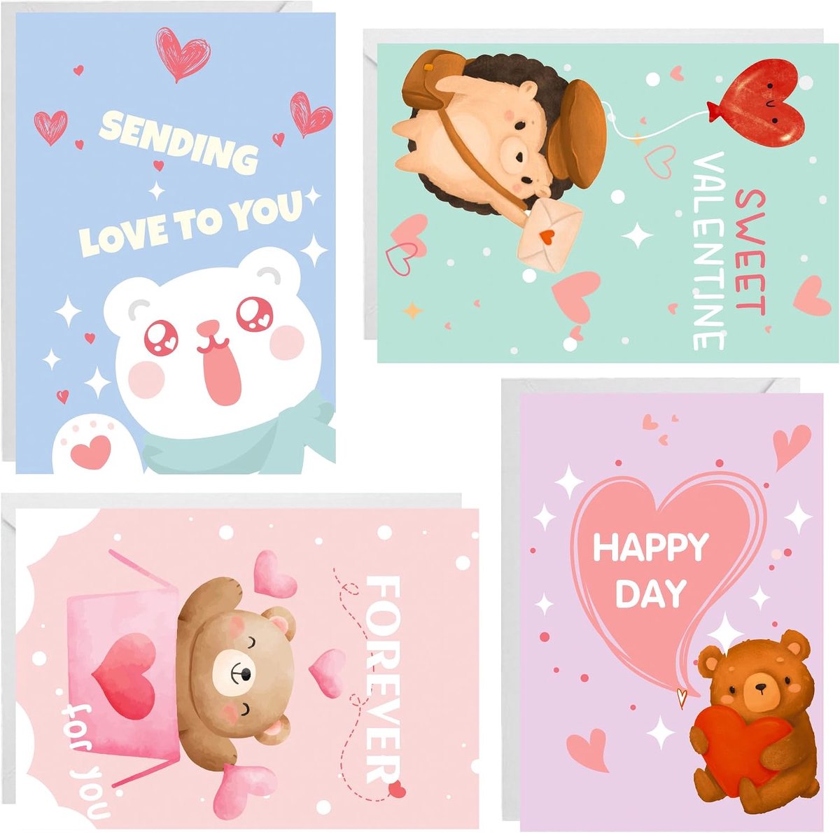 Verjaardagskaart - Valentijnsdag - Feestelijke uitstraling - Perfect voor jouw liefde - ShopVlot