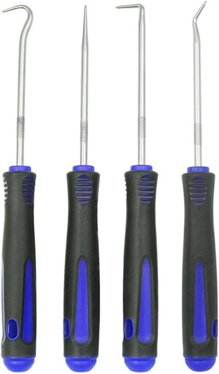 Oliedichtingen verwijderen set - 4 stuks - precisie haken - ideaal voor auto reparatie - ShopVlot