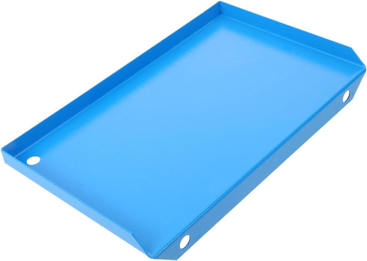 Strijkijzerhouder - Stoomrekplaat Strijkplank - Strijken Organiseren - Ruimtebesparend Ontwerp - 26.2 cm - Blauw