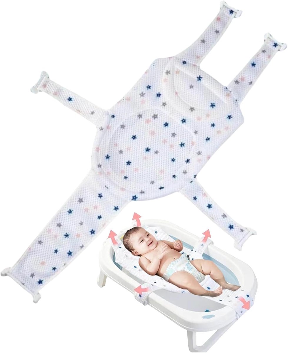 Baby badzitje met ondersteuningsmat - ergonomisch ontwerp - veilig en comfortabel baden - ShopVlot