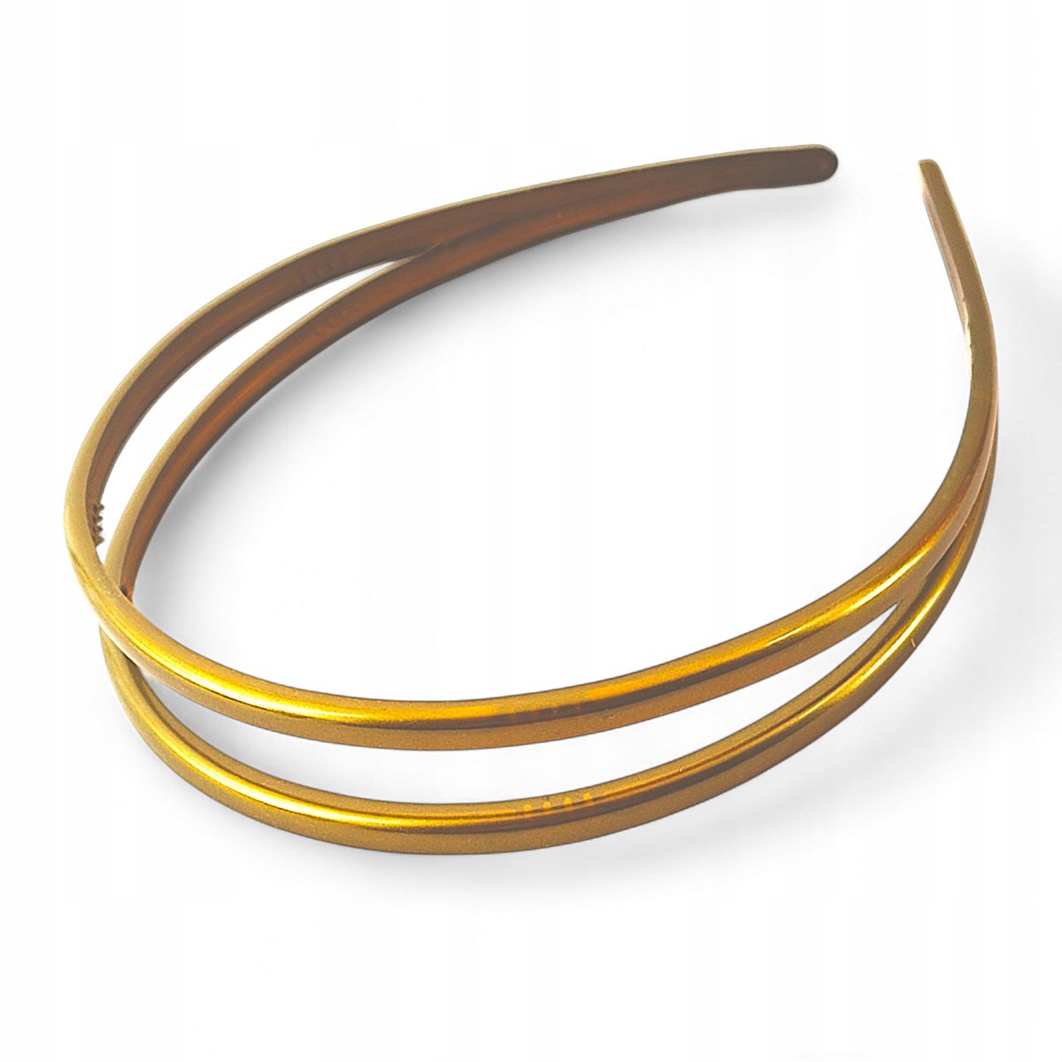 Dubbele Gouden Haarband - Sterk & Flexibel