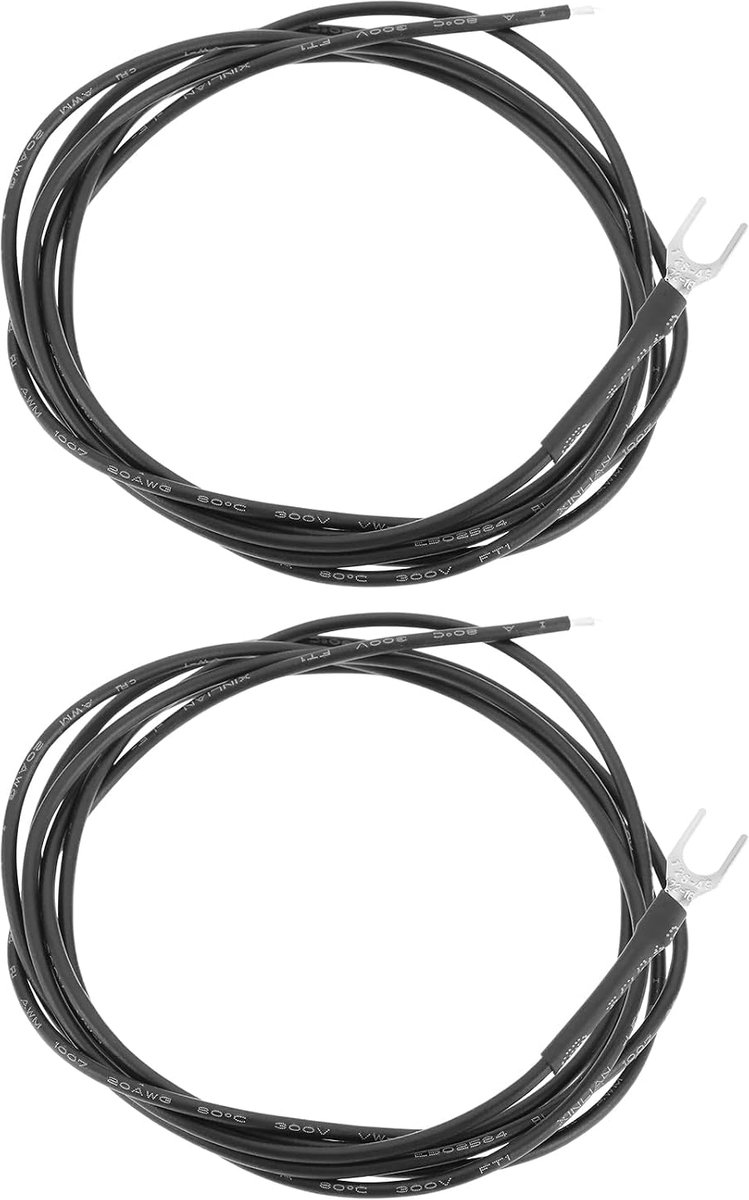1.2M Draaitafel Plug-in Gronddraad met Crimp Vork Terminals Draaitafel Aarding Grond Looddraad Elimineren Hum Elimineer Ruis voor Draaitafels