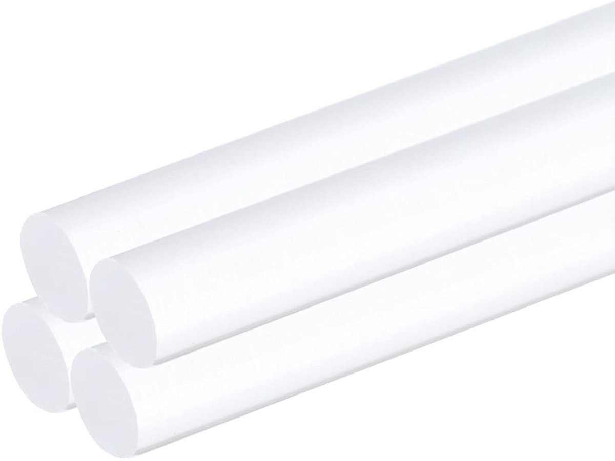4 stuks ronde staaf van acryl, 5/16 inch x 12 inch staven, kunststof, acryl, transparante staven, strepen voor doe-het-zelf verlichting, tuindecoratie, 8 mm x 300 mm