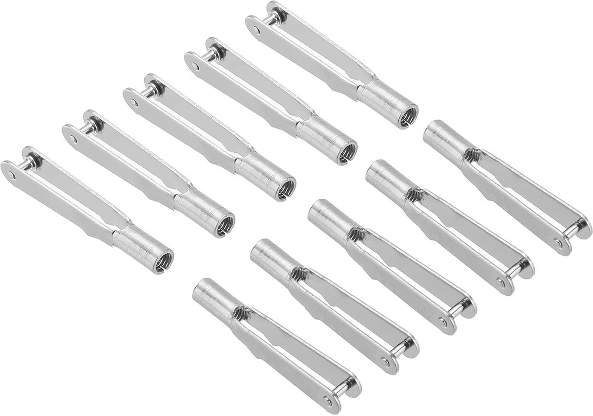 10 stuks snelspanners van metaal M3 met stalen schroefdraad voor vliegtuigmodellen RC auto helikopter vervanging 3 mm x 30 mm