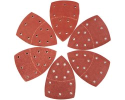 60 stuks schuurbladen voor Bosch Multi-Sander PSM 100A, PSM 200 AES, PSM 18 en alle oscillerende multitool, 5 stuks elk 40/60/80/120/180/240