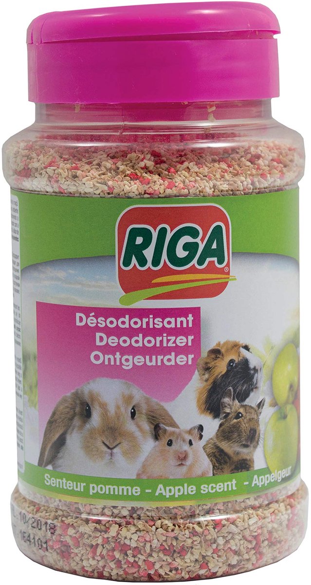 Luchtverfrisser voor knaagdieren 230 g - appelgeur - langdurige frisheid - ideaal voor een frisse leefomgeving - SnelShoppen