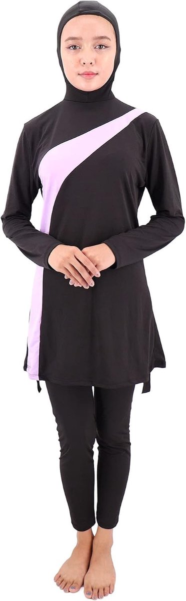 Burkini-badpak met sluier