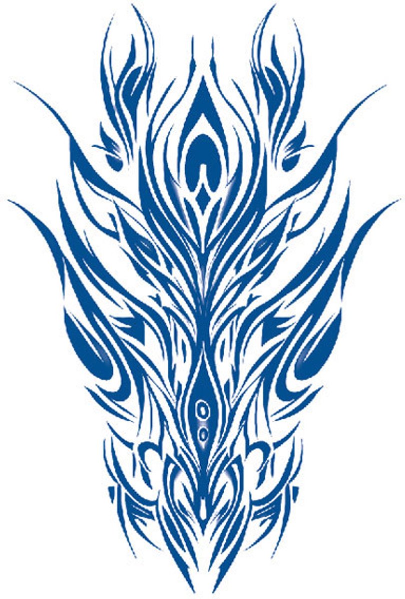 Tijdelijke tattoo tribal 2 weken