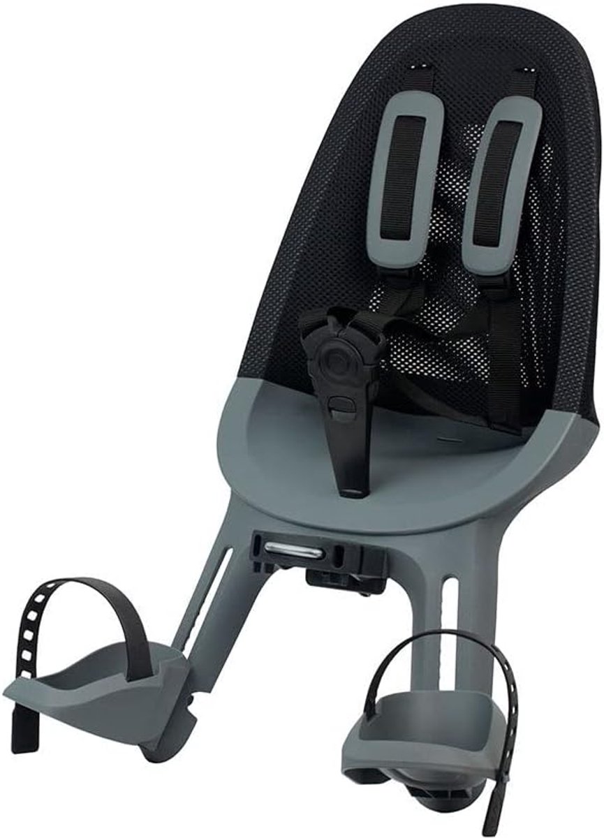 Voorkant zitje - grijs sparkling silver - comfortabel en veilig - ideaal voor kinderen - SnelShoppen