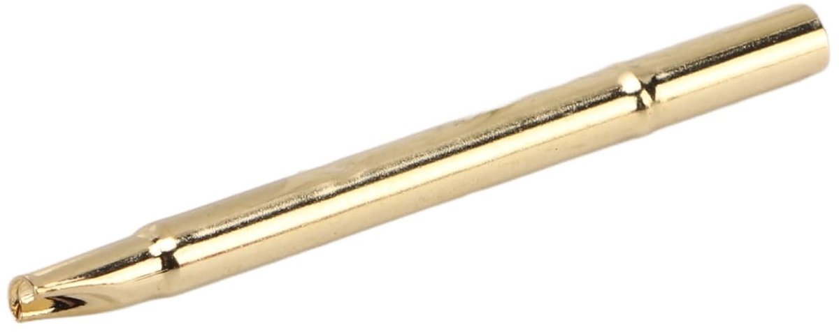 100Pcs R125-4S Messing Testsonde Set Praktische Ronde Pogo Pin Tool 2.4mm Testsonde Kegel Naald Eenvoudig te installeren Pogo Pin huls voor P125 Series Pin