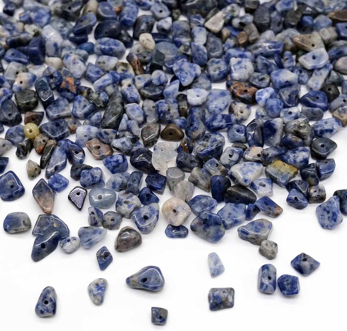 300 Stuks Onregelmatige Chips Steen Natuurlijke Edelsteen Kralen Natuurlijke Edelsteen Kralen Met Een Gat Voor Doe-het-zelf Ambachtelijke Oorbellen Armbanden Halskettingen,Maken