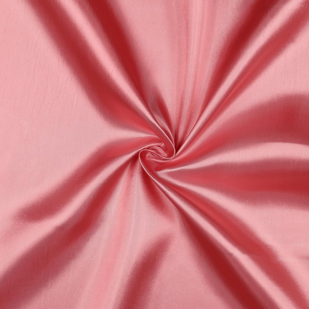 Stof, 2 m x 146 cm, coupon satijnen stof, geen meter, zijdeachtig polyester, voor het naaien, glanzende decoratiestof voor kleding, gordijnen, kostuums, damesjurk, rok (045 Blush)