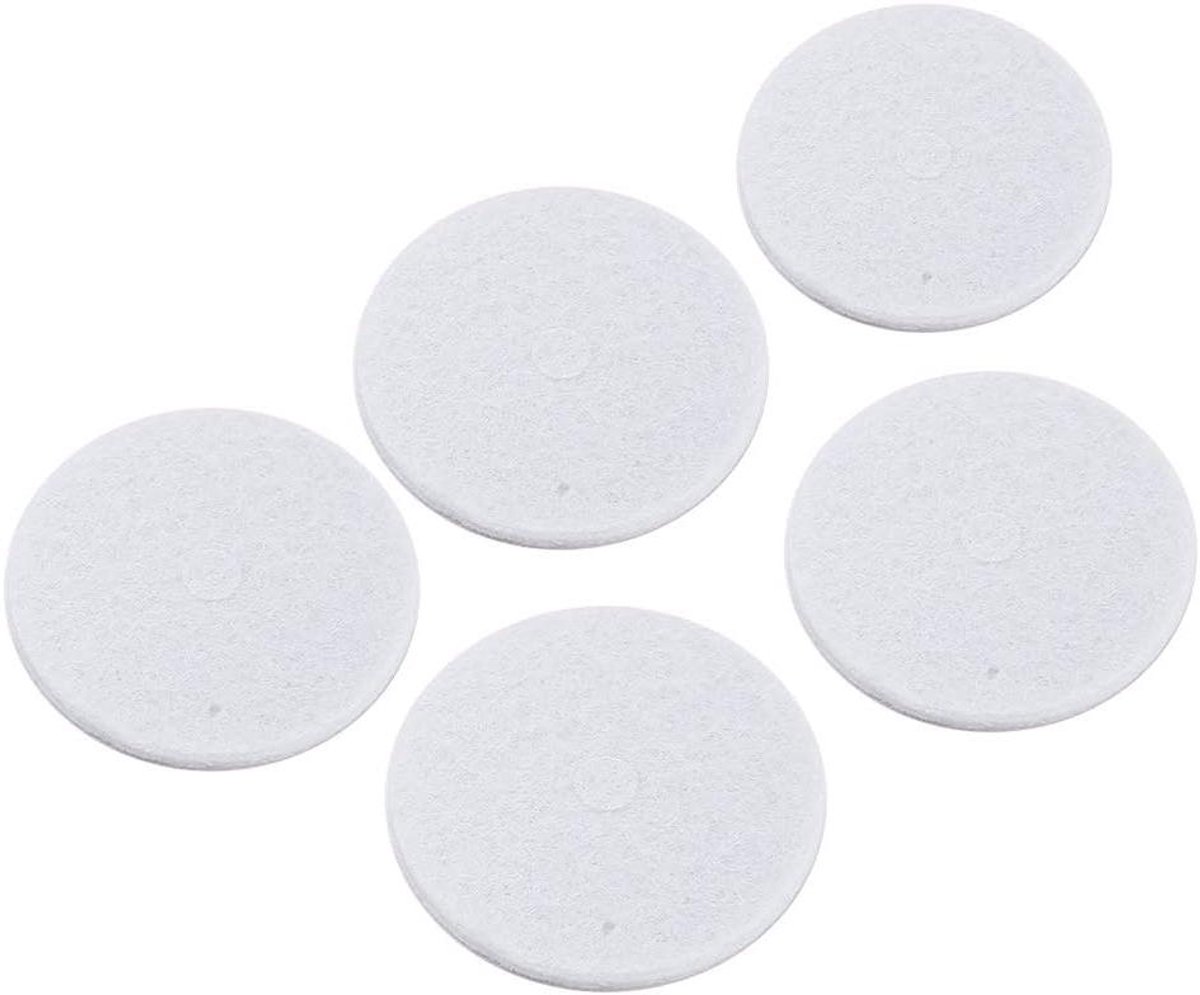Wattenschijfjes voor Etherische Olie - Diffuserpads Katoen - Aromatherapie Thuis - Sterke Absorptie - 5.5 x 5.5 cm - Wit