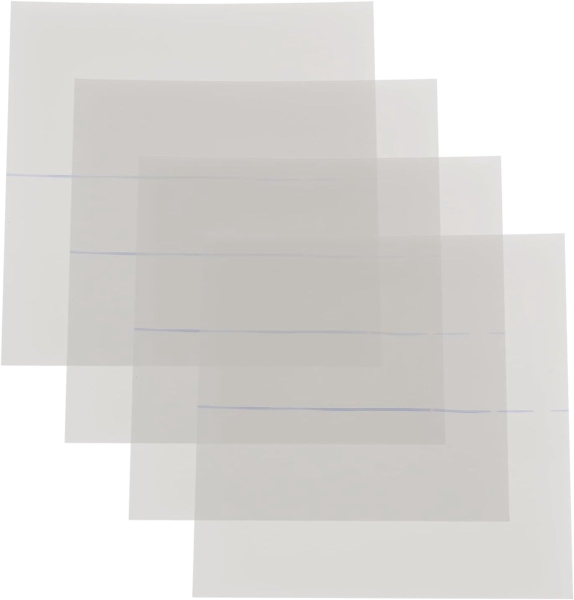 Store 4 stuks Gepolariseerd Film Schermfilter Folieblad Compatibel met Gameboy Pocket Compatibel met Gameboy DMG (8,4x8,4cm)