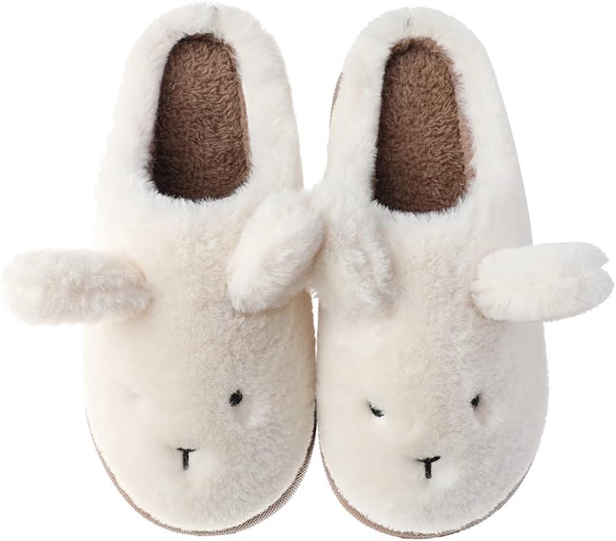 Gastenpantoffels Set van 10 Paar - Unisex van Vilt - Antislip Wegwerppantoffels - Ideaal voor Spa en Hotel - SnelShoppen