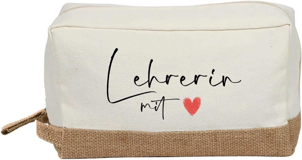 Make-uptas 20x18x8 cm - Toilettas voor vrouwen - Perfect als vriendin cadeau - Bedankje voor leraren - SnelShoppen