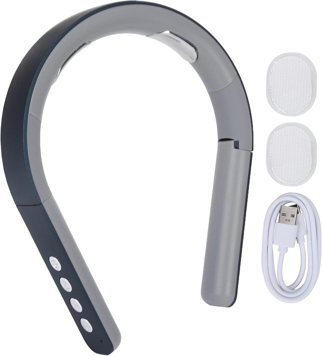 Electric Neck Massager, Lightweight Foldable Smart Neck Massager, Wireless Massager for Neck Relaxation and Fatigue - ShopVlot