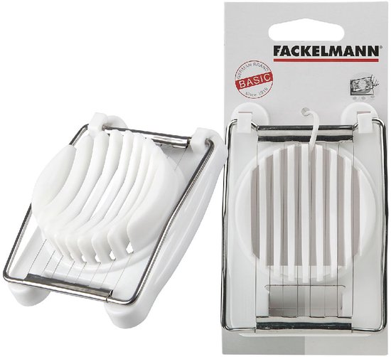 Fackelmann Basic Eisnijder 11X8 Cm Wit Pp/Rvs van Fackelmann — afbeelding 3