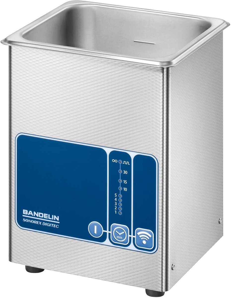 Ultrasoon reiniger 1,8 liter - RVS - 35 kHz frequentie - Voor effectieve reiniging - ShopVlot