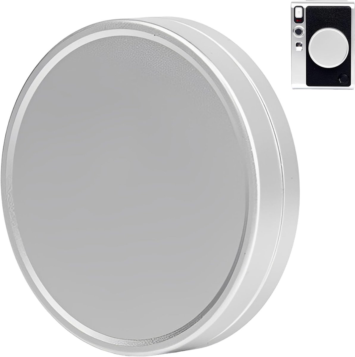 Lenskap voor Fuji Instax Mini Evo - Aluminium Legering - Zilver - Bescherming tegen stof en krassen - ShopVlot