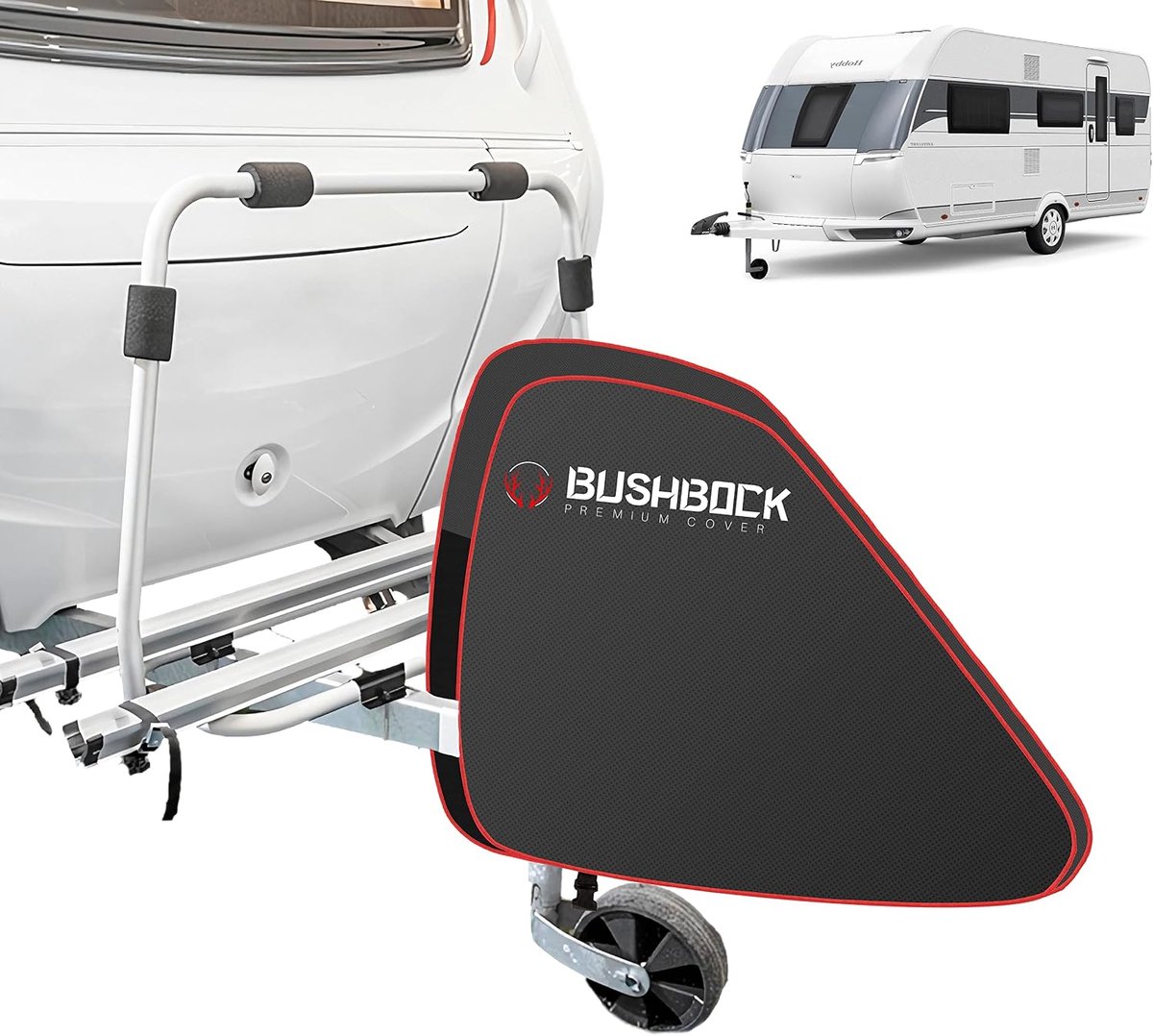 Trekhaak beschermhoes - waterdicht - universeel model - optimale bescherming voor caravans - ShopVlot
