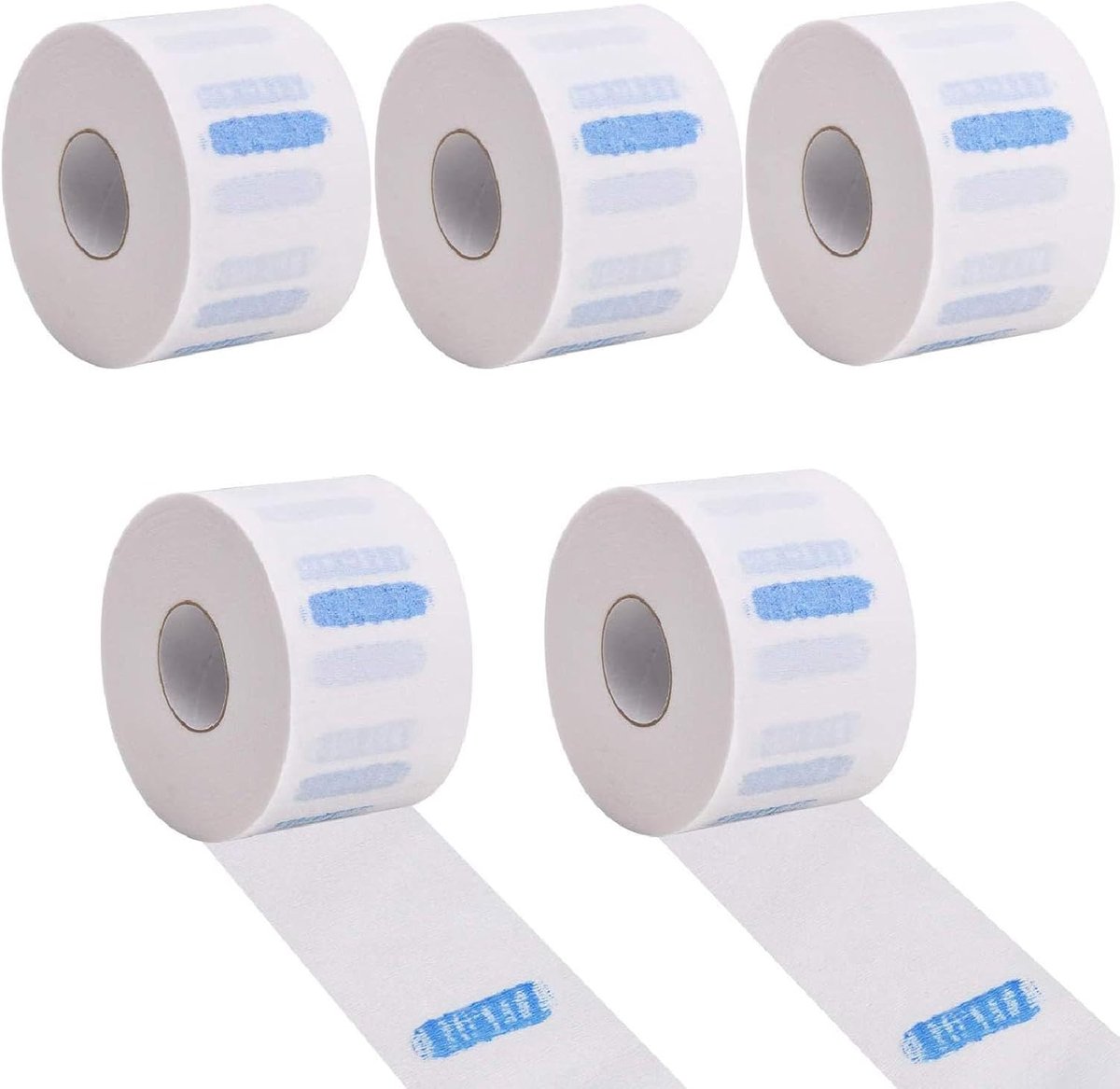 Wegwerp hals papierrol 5 rollen - 50 cm breed - zacht en sterk - ideaal voor salons - ShopVlot