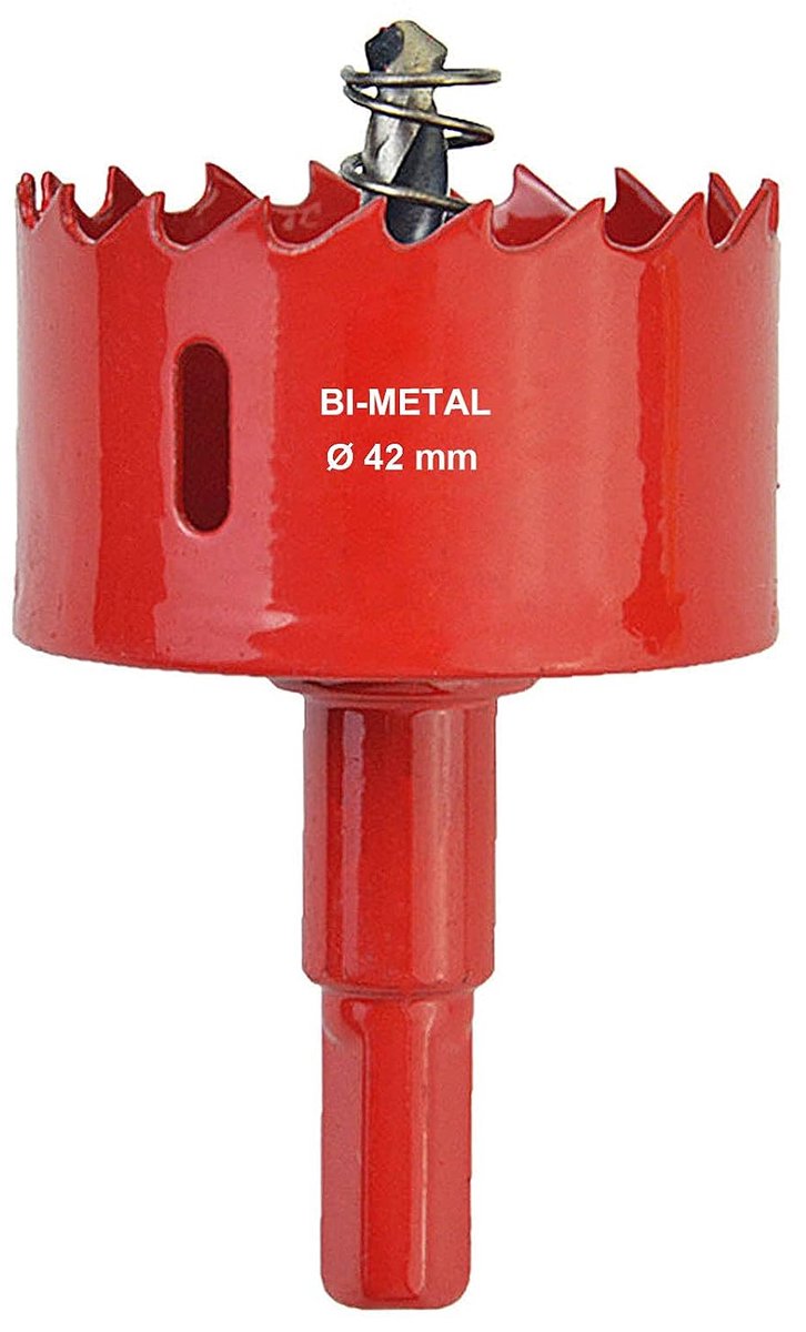 HSS Bi-Metaal Holzaag 42mm - Voor Staal, Hout, Kunststof - Stevige Snijkanten - Ideaal voor Precisiewerk - ShopVlot
