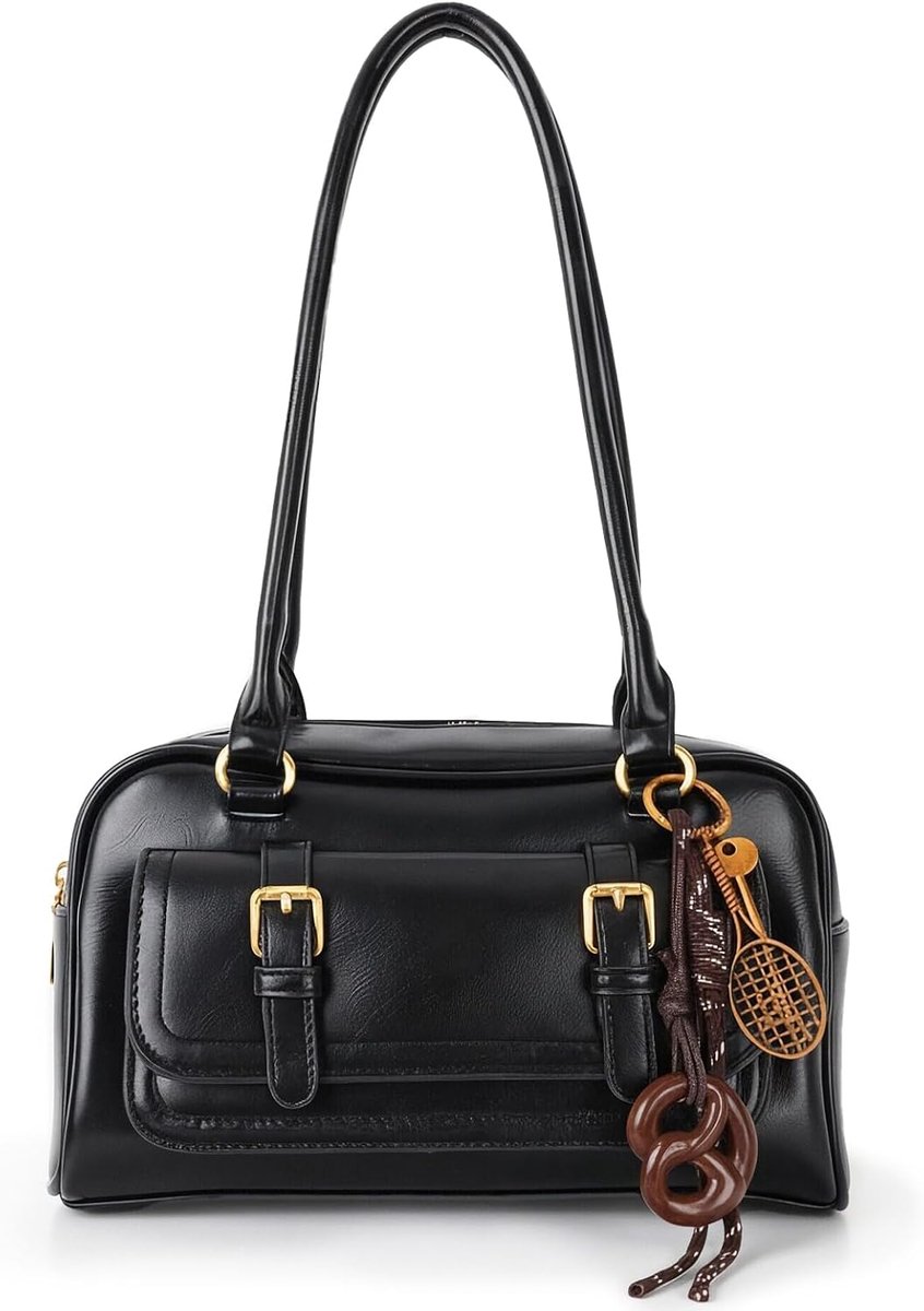 Schoudertas dames - vegan leer - hobo bag - elegant voor dagelijks gebruik - ShopVlot