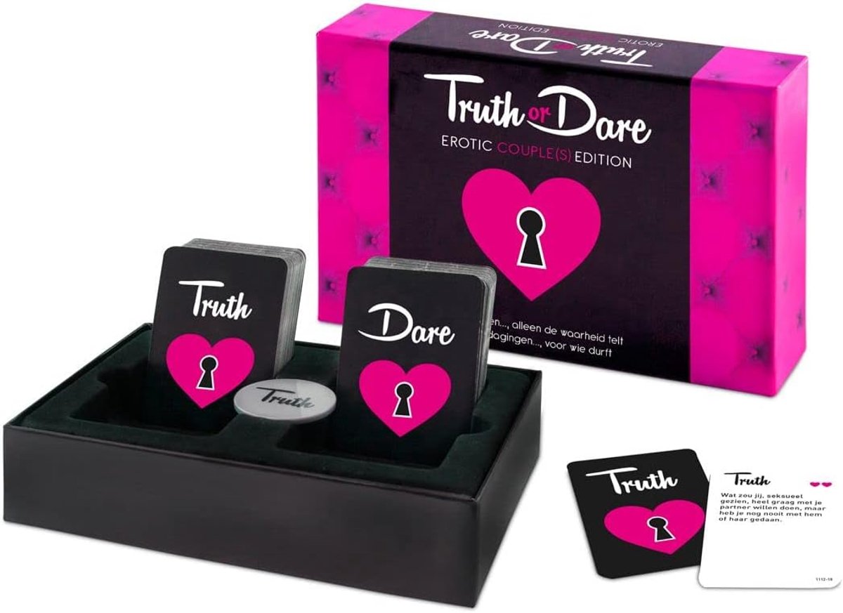 Erotisch spel Truth or Dare - Spannende editie - Ontdek elkaar beter - Voor een opwindende avond - ShopVlot