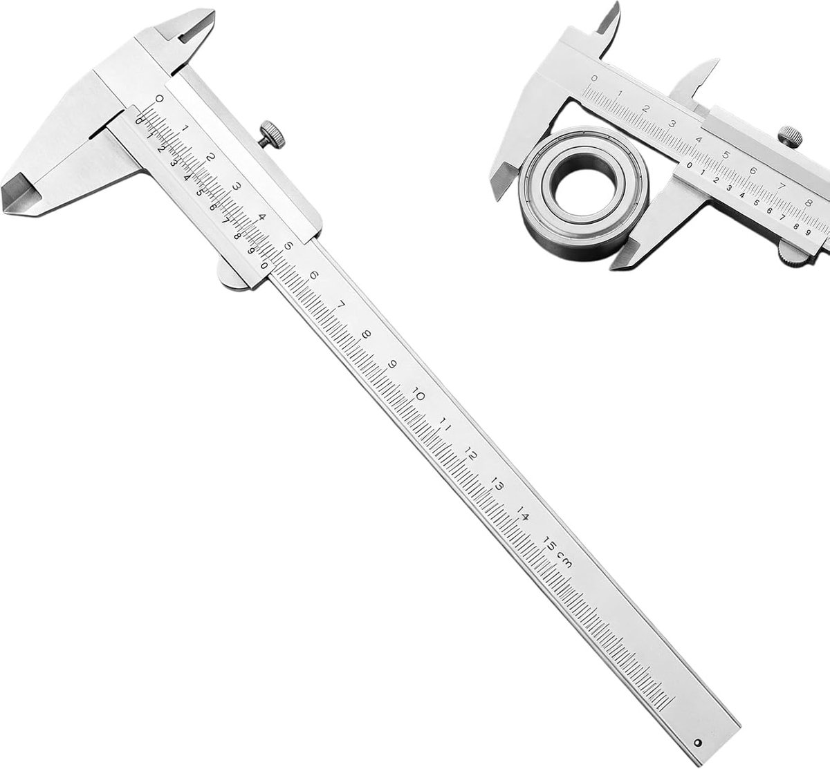 Schuifmaat 0-150 mm - nauwkeurig meetgereedschap - 0,02 mm precisie - ideaal voor professionals - ShopVlot