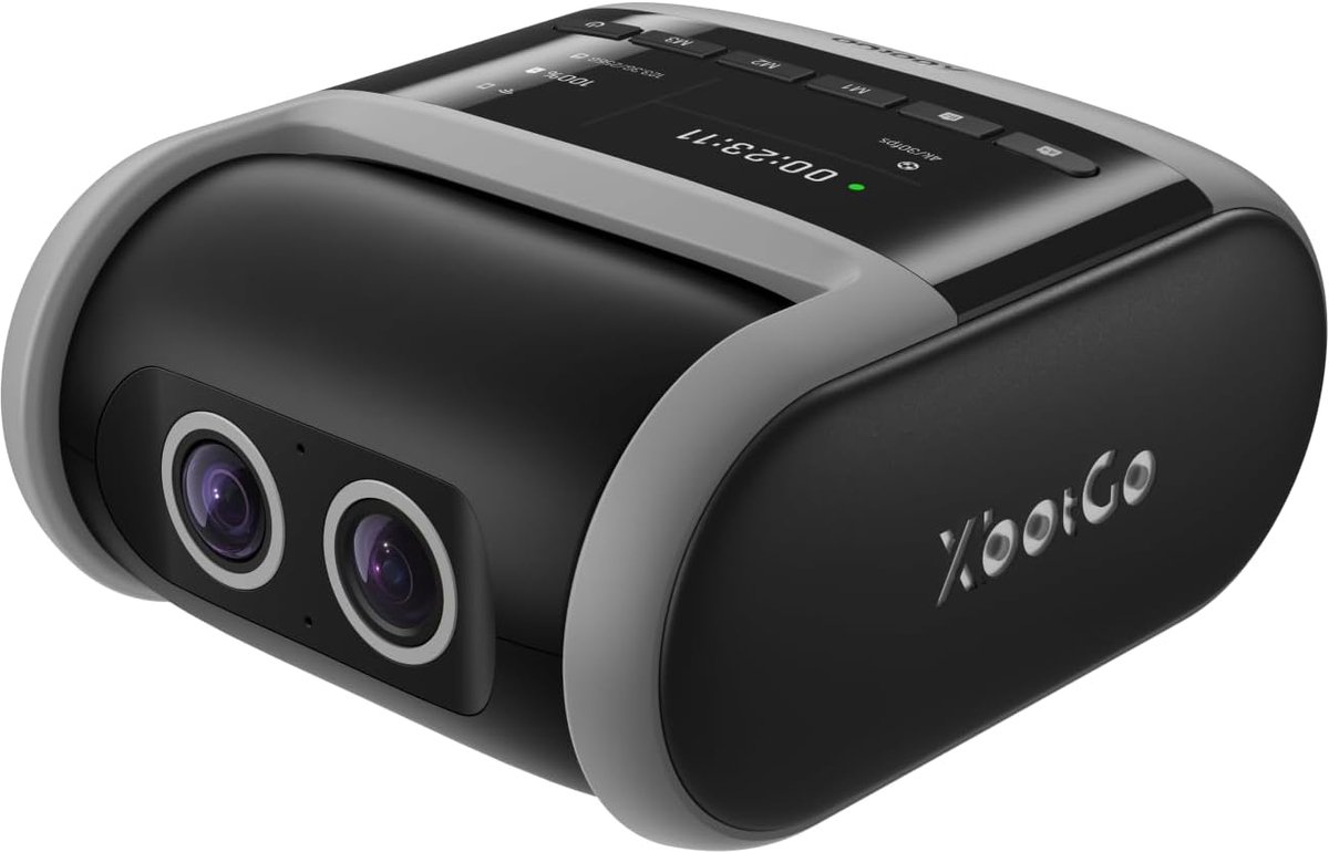 Actiecamera 4K met automatische tracking - dual camera - tot 4,5 uur opname - ideaal voor teamsporten - ShopVlot