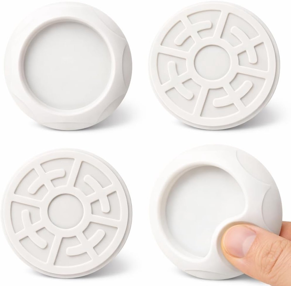 Silicone wandbescherming voor traphekken - zelfklevend - muur- en trapbescherming - eenvoudig te installeren - ShopVlot