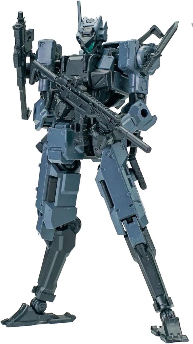 Model kit 1/18 - Fenris standaard type grijs - 2 delen - Beweegbare gewrichten - Creatief bouwproject - ShopVlot