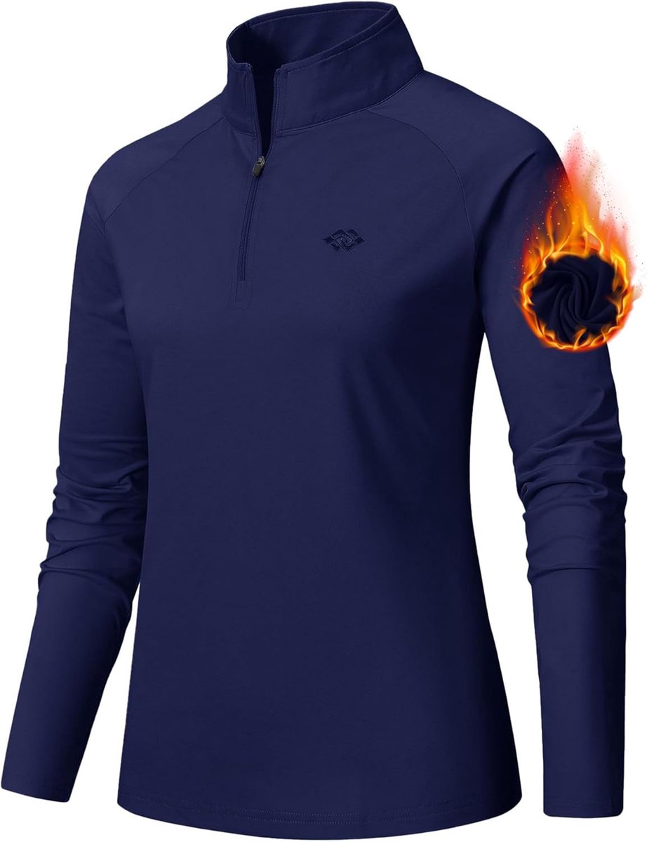 Hardloopsweater M - Blauw - Sneldrogend - Ideaal voor yoga en training - ShopVlot