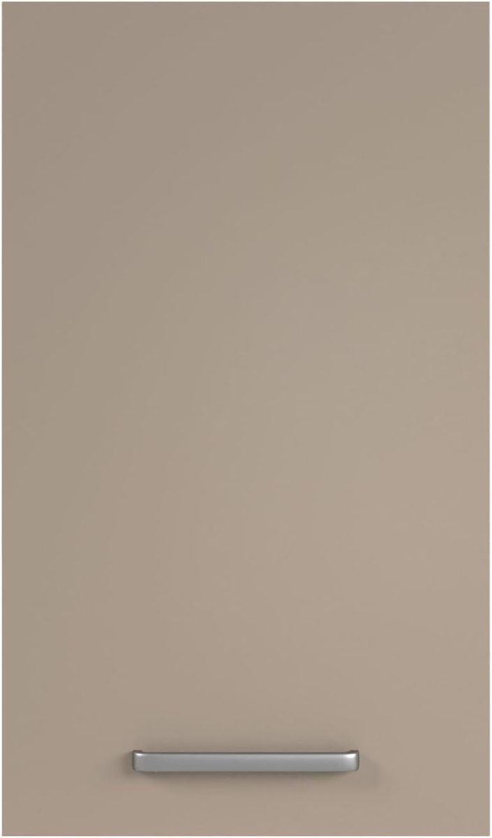 Keukenkast bovenkast - 360x450x770 mm - taupe - ruimtebesparend ontwerp - extra opbergruimte - ShopVlot