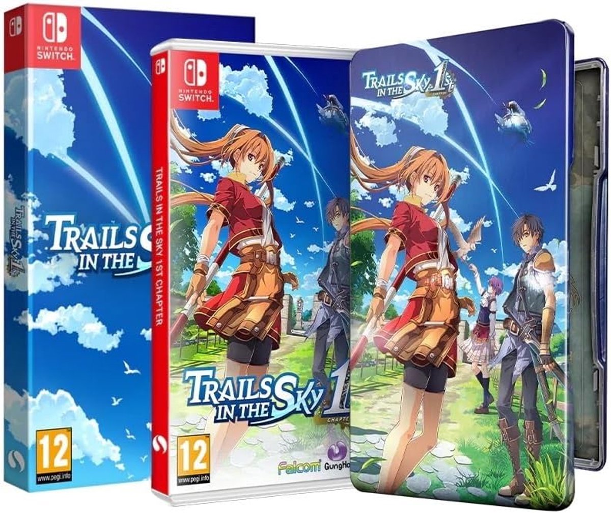 Switch game Trails in the Sky 1st Chapter - Steelbook editie - Verbeterde graphics - Duik in het avontuur van Liberl - ShopVlot