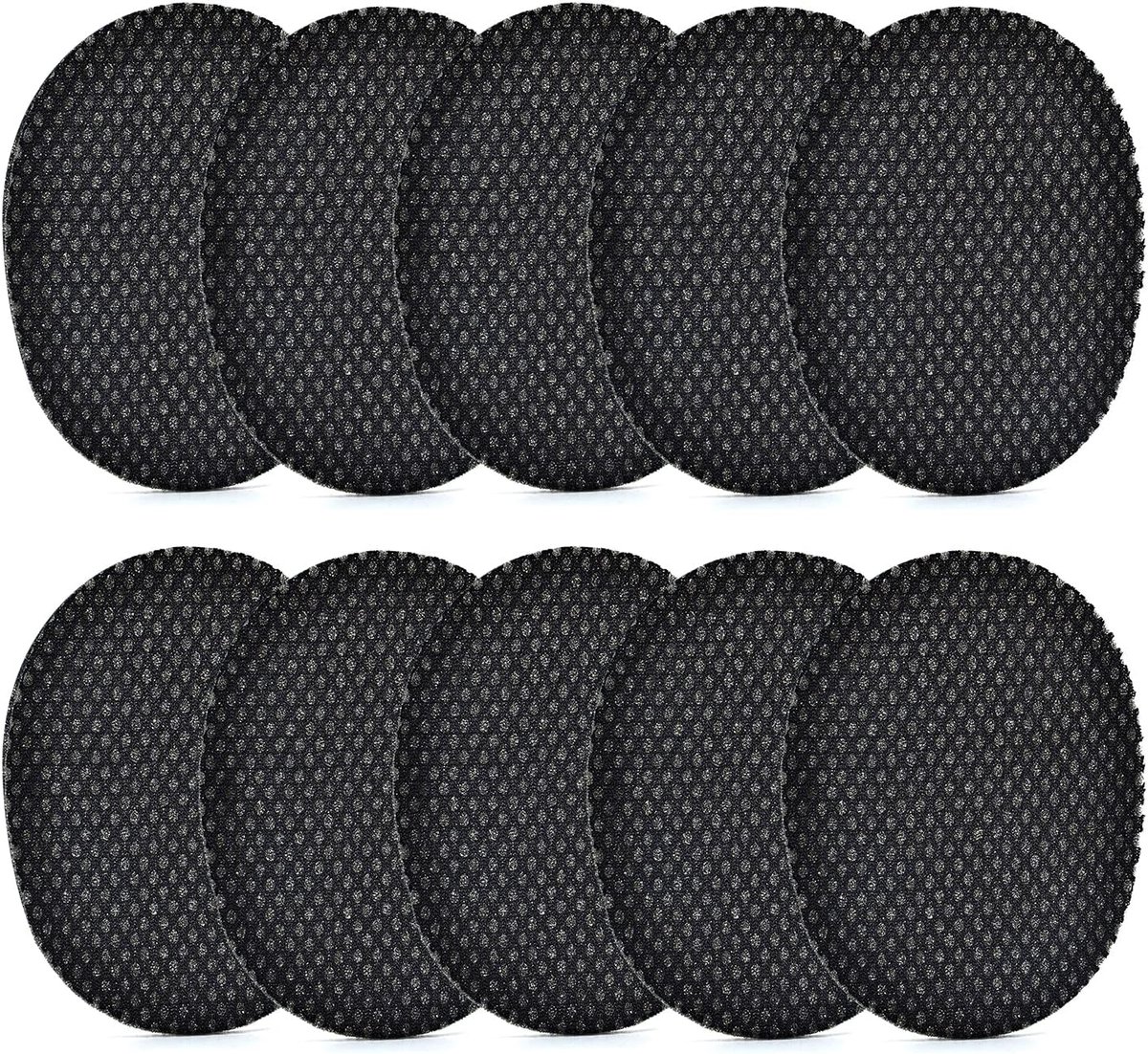 Oorkussens voor hoofdtelefoon - 5 paar - mesh stof - comfortabele geluidsisolatie - vervang je versleten kussens - ShopVlot