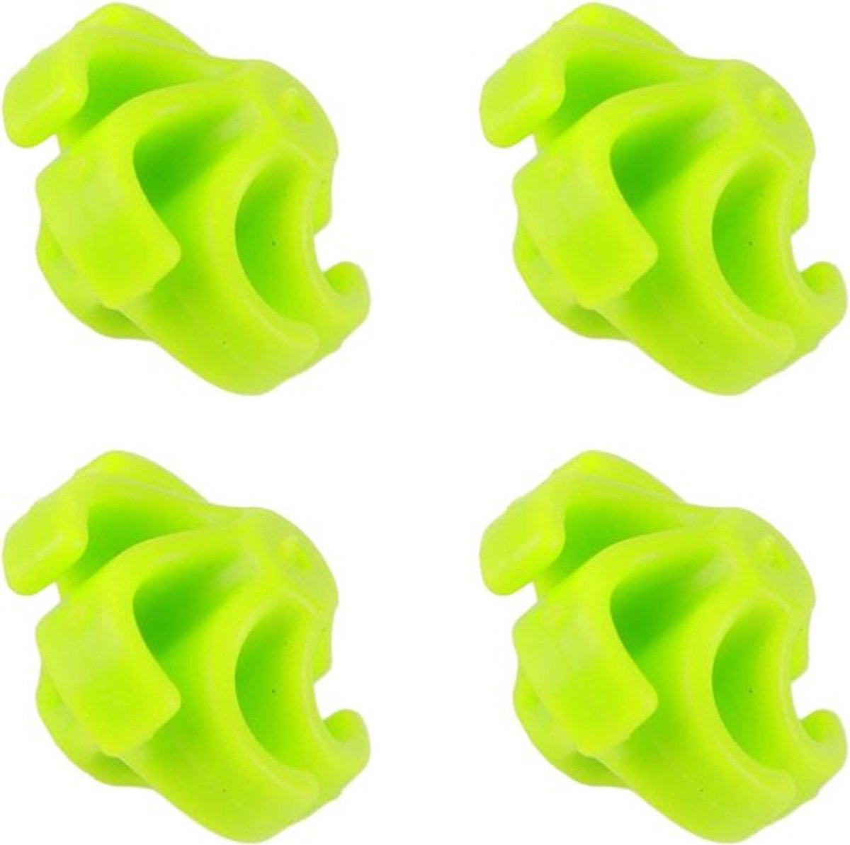 Boogschieten Stabilisatoren - 4 Stuks met Boog String Trillingsdemper - Rubber Recurve Boog String Geluiddemper Voor Schieten Minnaar - Stabiele Boog Stabilisator Voor Stabiele Boog (Groente)