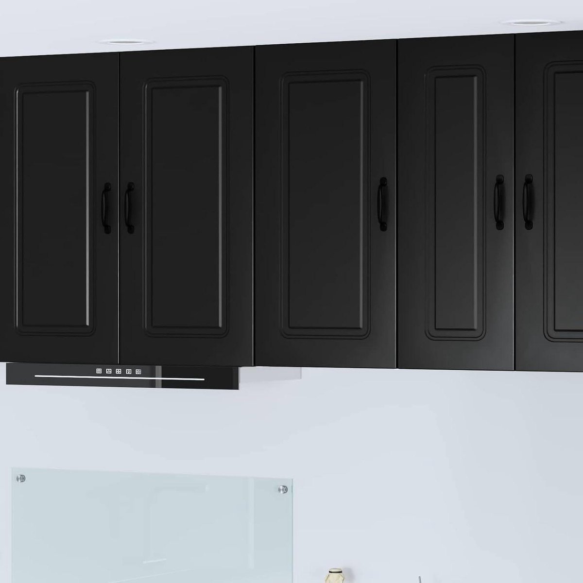 Keuken Kast - Opbergkast Keuken - Keuken Organiseren - Compact Design - 40 x 31 x 80 cm - Zwart