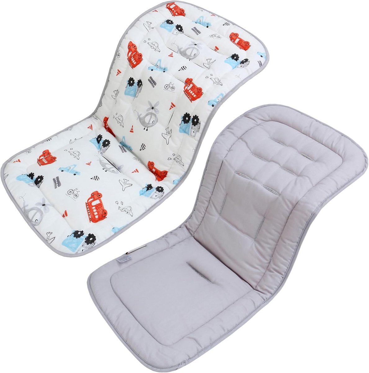Kinderwagenkussen 78x34cm - Dubbelzijdig katoen - Veilig ontwerp - Comfort voor uw baby - SnelShoppen