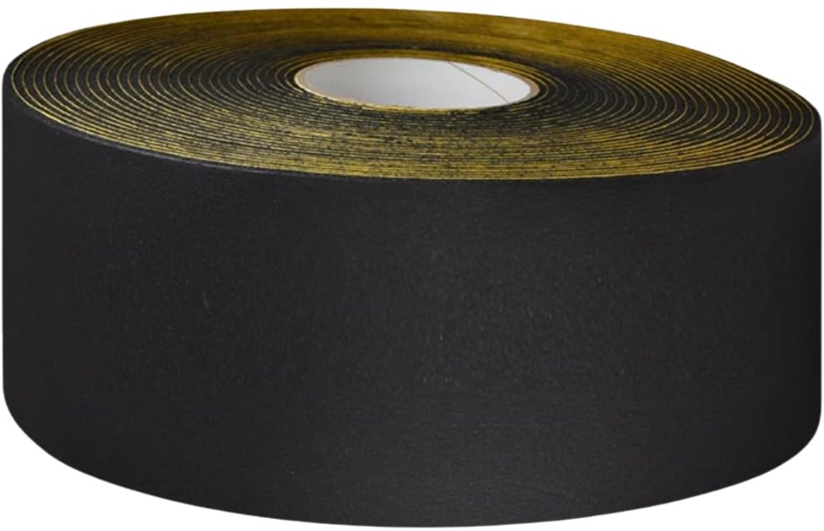 Zelfklevende rubber tape 100mm x 3mm - 15 meter lang - hittebestendig - ideaal voor isolatie - SnelShoppen