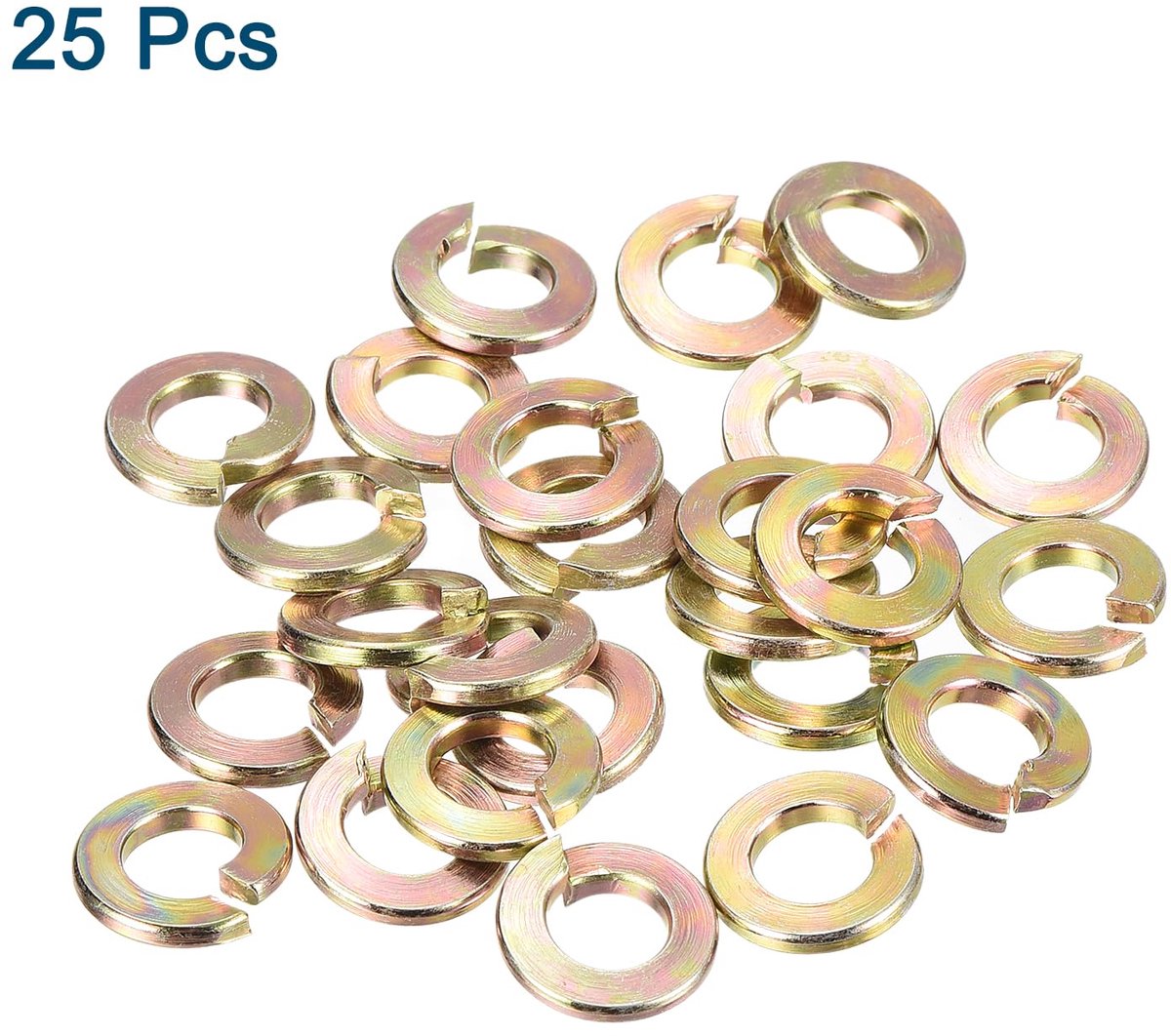 1/4 inch springring 25 stuks koolstofstaal veerborgringen metalen borgringen voor schroeven machinebouw