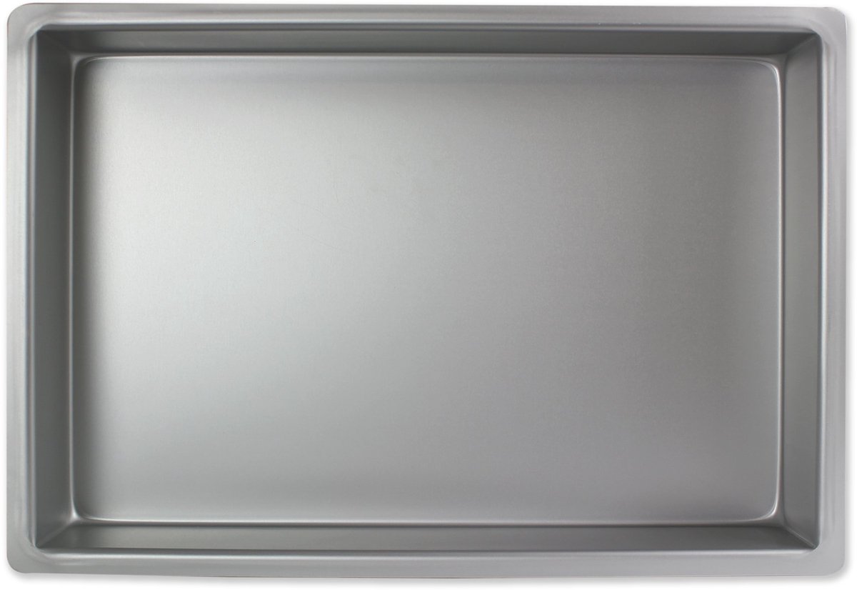 Langwerpige aluminium bakvorm 203 x 304 x 102 mm, 20 x 30 x 10 cm